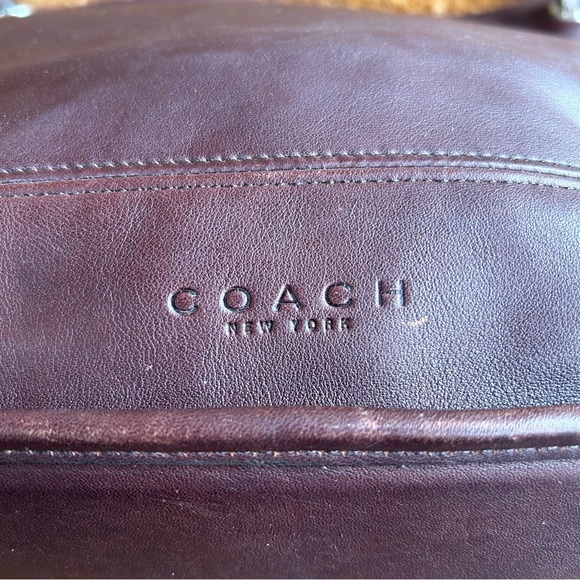 Vintage Coach Westport  brown leather bucket handbag tote Made in USA - Picture 7 of 16